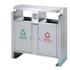 Thùng rác đôi sơn tĩnh điện DA-200B