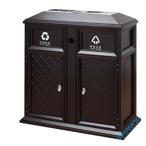 Thùng rác đôi ngoài trời kiểu cổ điển DA-200F