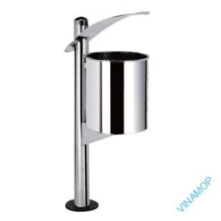 Thùng rác inox treo có mái che DA-37J
