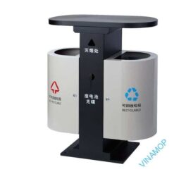 Thùng rác treo đôi sơn tĩnh điện DA-88I
