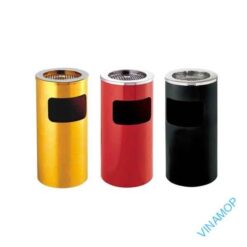 Alternative view of Grid Top Round Dustbin DB-07