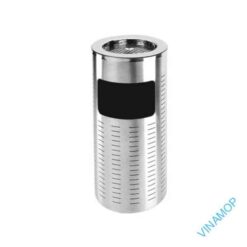 Thùng rác trụ tròn, vách có khe thoáng DB-07B