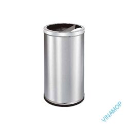 Thùng rác trụ tròn nắp hở có gạt tàn DB-35K