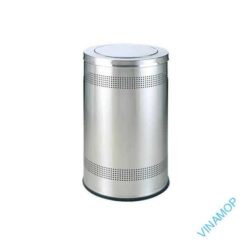 Thùng rác trụ tròn nắp lật loại lớn DB-35Z
