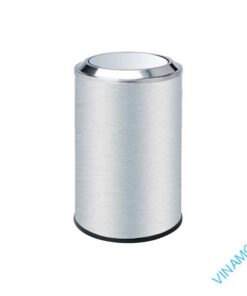 Thùng rác trụ tròn lớn nắp lật DB-48A