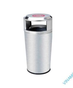 Thùng rác V Shape hai cửa nắp vòm DB-48D