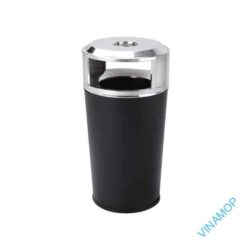 Thùng rác tròn V Shape có gạt tàn DB-48DB