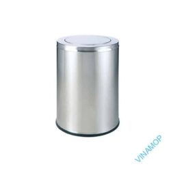 Thùng rác trụ tròn nắp lật DB-48L