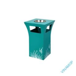 Alternative view of Large Four Opening  Square Dustbin DB-49