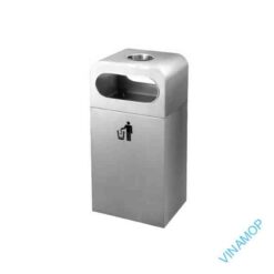 Thùng rác trụ vuông hai cửa DB-53