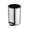 Thùng rác inox nắp phẳng đạp chân 12L